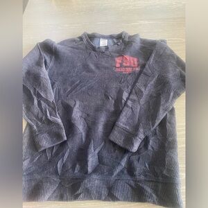 PINK Victoria's Secret Gray Long Sleeve with Red FSU Logo